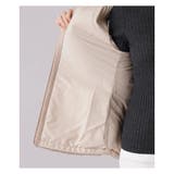 異素材切替フーデッドベスト | Leilian | 詳細画像19