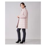 キルティング切替スタンドカラーコ-ト | Leilian | 詳細画像13