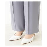 センターラインストレッチパンツ | Leilian PLUS HOUSE | 詳細画像13