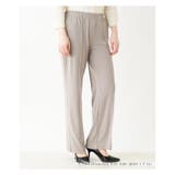 ブラウン系 | センターラインストレッチパンツ | Leilian PLUS HOUSE