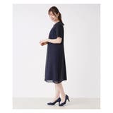 洗えるシフォン切替ワンピース | Leilian | 詳細画像8