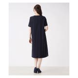 洗えるシフォン切替ワンピース | Leilian | 詳細画像9