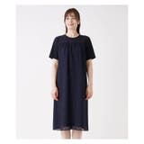 洗えるシフォン切替ワンピース | Leilian | 詳細画像10