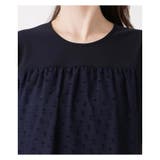 洗えるシフォン切替ワンピース | Leilian | 詳細画像13