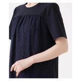 洗えるシフォン切替ワンピース | Leilian | 詳細画像15