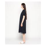 洗えるシフォン切替ワンピース | Leilian | 詳細画像2