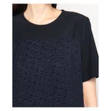 洗えるシフォン切替ワンピース | Leilian | 詳細画像4