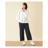 セミワイドアンクルパンツ | Leilian PLUS HOUSE | 詳細画像12