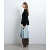 カットジャガードプリーツトップス | LANVIN en Bleu | 詳細画像8
