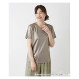 ブラウン系 | 半袖Tシャツ | Leilian