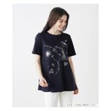 刺繍半袖Tシャツ | Leilian | 詳細画像1