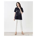 刺繍半袖Tシャツ | Leilian | 詳細画像2