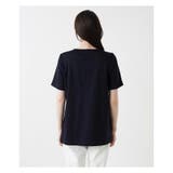 刺繍半袖Tシャツ | Leilian | 詳細画像7