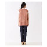 ドット編地切り替えニットベスト | Leilian | 詳細画像8