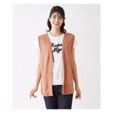 ドット編地切り替えニットベスト | Leilian | 詳細画像9