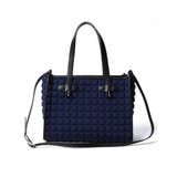 ネイビー | 2WAYトートバッグ | Leilian