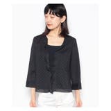 洗えるコットンレースジャケット | Leilian | 詳細画像7