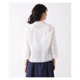 洗えるコットンレースジャケット | Leilian | 詳細画像20