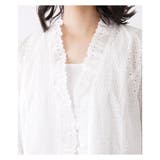 洗えるコットンレースジャケット | Leilian | 詳細画像21