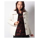 アイボリー | 中わたジャケット | Leilian