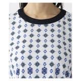 洗える幾何学柄チュニック | Leilian PLUS HOUSE | 詳細画像13