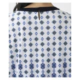 洗える幾何学柄チュニック | Leilian PLUS HOUSE | 詳細画像14