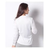 ラメボーダーカーディガン | Leilian | 詳細画像5