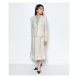 ノーカラージャケット&スカートスーツ | Leilian PLUS HOUSE | 詳細画像10