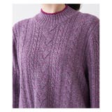 ハイネックケーブルニット | Leilian PLUS HOUSE | 詳細画像10 