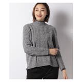 ハイネックケーブルニット | Leilian PLUS HOUSE | 詳細画像20 