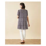 ティアード切替チュニックブラウス | Leilian PLUS HOUSE | 詳細画像4 