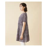 ティアード切替チュニックブラウス | Leilian PLUS HOUSE | 詳細画像6 