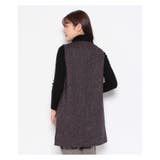 ツイードロングジレ | Leilian | 詳細画像3