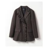 フリルテーラードジャケット[品番：LAVW0005478]｜LANVIN COLLECTION 