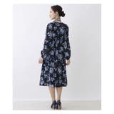 洗えるフラワープリントワンピ-ス | Leilian | 詳細画像12