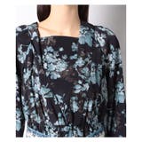 洗えるフラワープリントワンピ-ス | Leilian | 詳細画像4