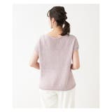 ラメニットプルオーバー | Leilian PLUS HOUSE | 詳細画像7