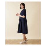 Vネックワンピ-ス | Leilian PLUS HOUSE | 詳細画像3