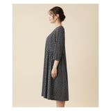 小紋柄フレアワンピース | Leilian PLUS HOUSE | 詳細画像6