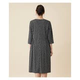 小紋柄フレアワンピース | Leilian PLUS HOUSE | 詳細画像7