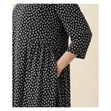 小紋柄フレアワンピース | Leilian PLUS HOUSE | 詳細画像10