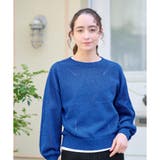 洗える シャリ感のあるカラーニット | CARA O CRUZ | 詳細画像4