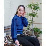 洗える シャリ感のあるカラーニット | CARA O CRUZ | 詳細画像10