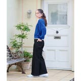 洗える シャリ感のあるカラーニット | CARA O CRUZ | 詳細画像16