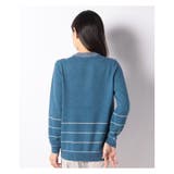 カシミヤボーダーニット | Leilian | 詳細画像3