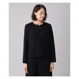 洗えるノーカラージャケット | Leilian PLUS HOUSE | 詳細画像4