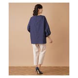 ボーダートップス | Leilian PLUS HOUSE | 詳細画像3