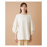 ボーダートップス | Leilian PLUS HOUSE | 詳細画像7