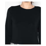 チェック切替ドッキングワンピース | Leilian PLUS HOUSE | 詳細画像4