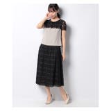 レースブラウス+スカートセットアップ | Leilian | 詳細画像1